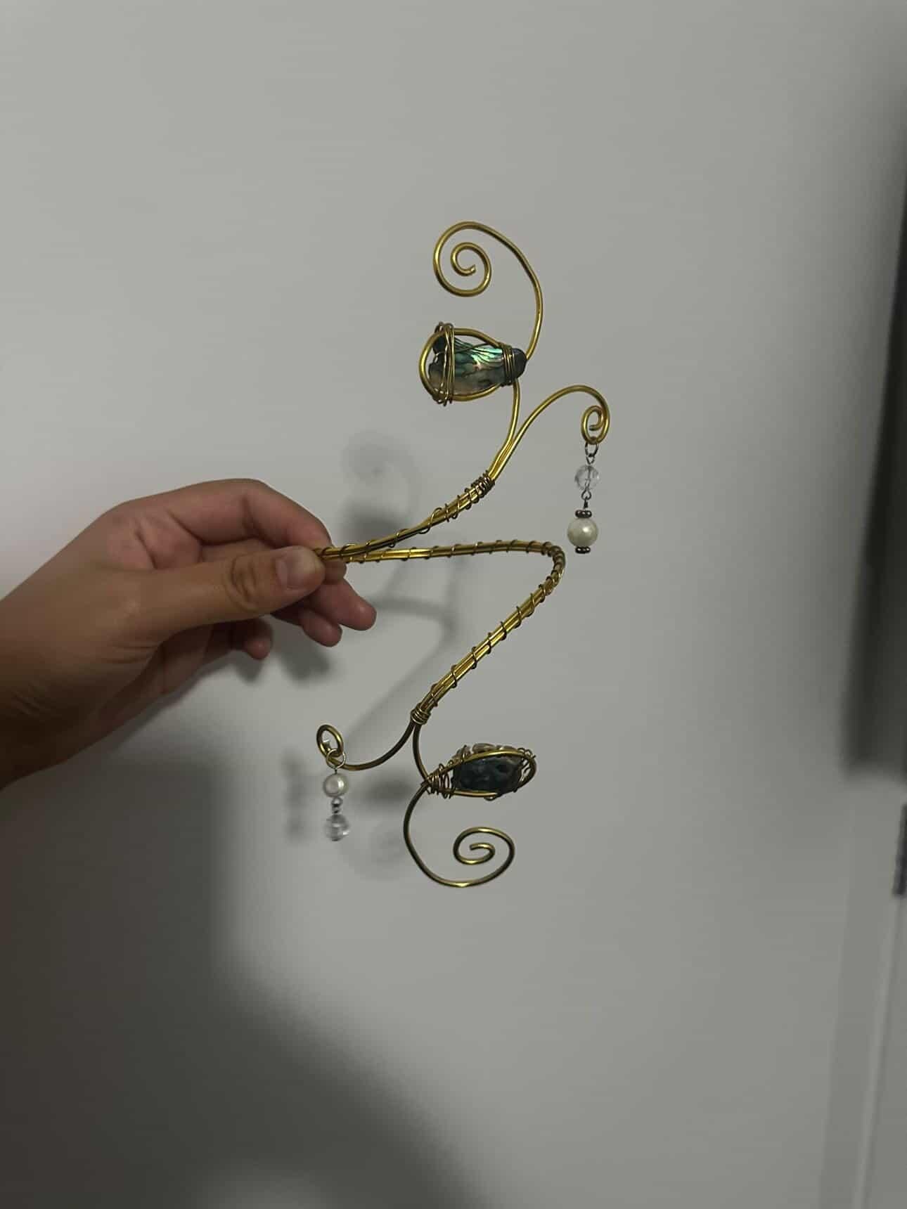 Paua shell arm cuff